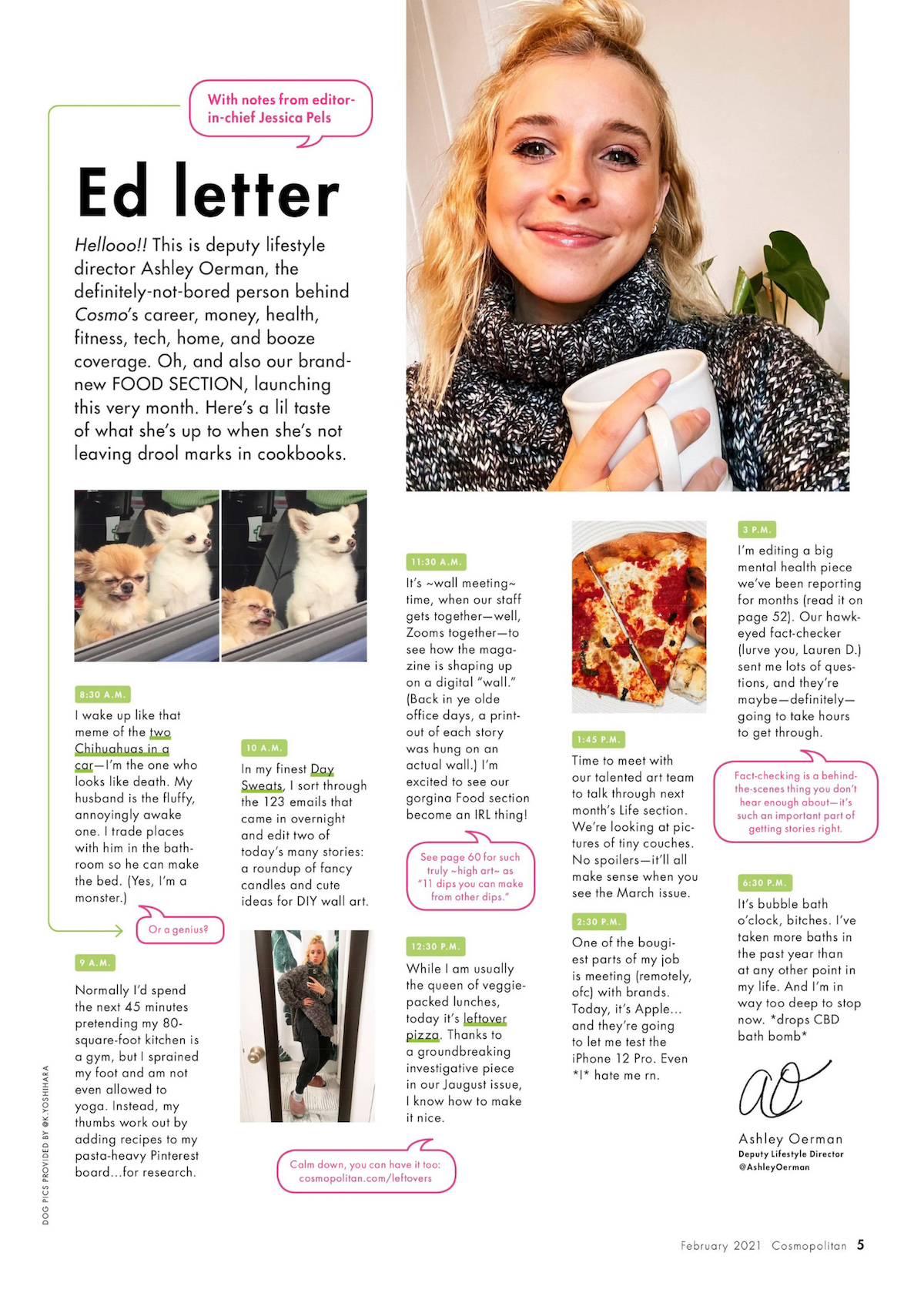 cosmo magazine content